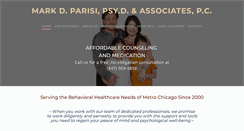 Desktop Screenshot of drparisiandassociates.com